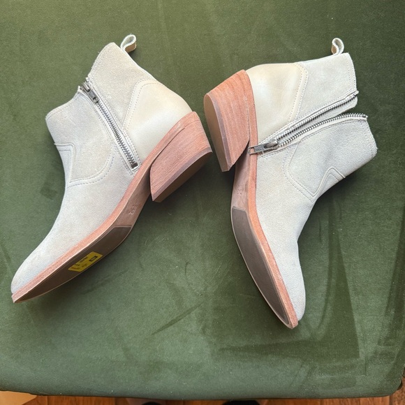 Frye Farrah Floral Suede Booties, Sz 9.5, NWT - Picture 2 of 4